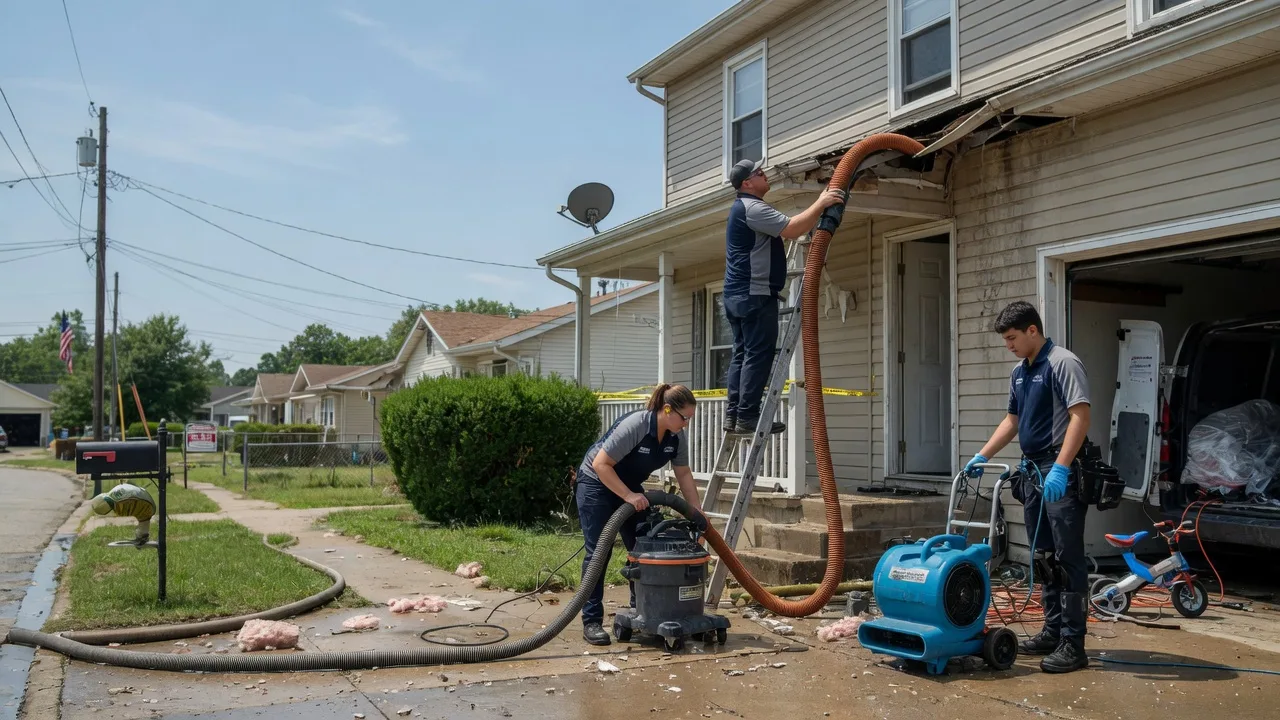 Water Damage Restoration in Melvern, KS near me